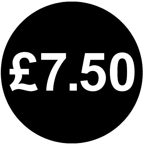 30mm Price Stickers Pack of 500 - Black - £7.50