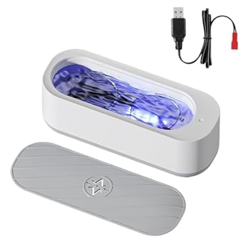 Opticlear - Opticlear Ultraschall zur Reinigung von Brillen, Bequem zu transportieren, Kann zur Reinigung kleiner Gegenstände wie Brillen Schmuck und Uhren verwendet werden