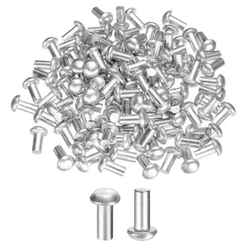 Rivets à tête brasero aluminium M6 de rechange pour mécanique et carrosserie auto