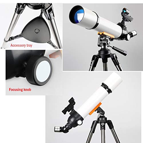 Telescopio Refractor 70mm Apertura 500mm Montura AZ miniatura 7