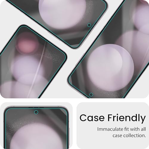 Image of ArmourPro Screen Protector for Samsung Galaxy Z Flip 5, Premium Ultra Thin TPU Front Membrane Guard, Bubble-Free, Edge to Edge Coverage, Fingerprint Friendly | Crystal Clear, 1 Pack