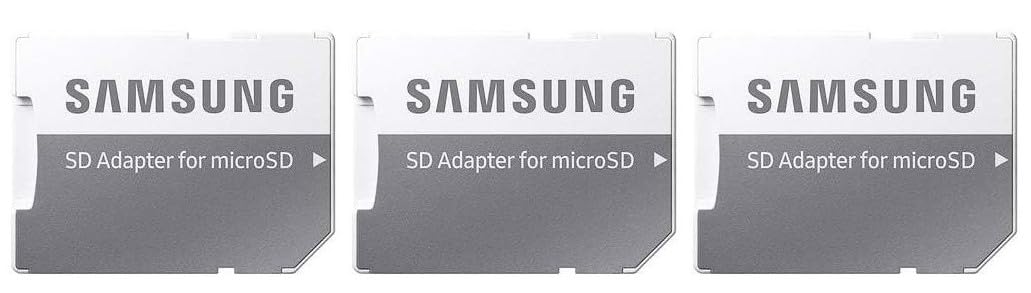 Techmount New Launch Sam-Sung Micro SDHC Micro SDXC to SD Memory Card Adapter Card Reader Converter High-Speed Micro SD to SD Adapter for Camera Tablet Laptop (Memory Card NOT Included) (Pack of 3)
