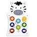 LEARNING ADVANTAGE - 50681 Learning Advantage Zebra Activity Wall Panel - 18M+ - in Home Learning Activity Center - Wall-Mounted Toy for Kids - Decor for Bedrooms and Play Areas