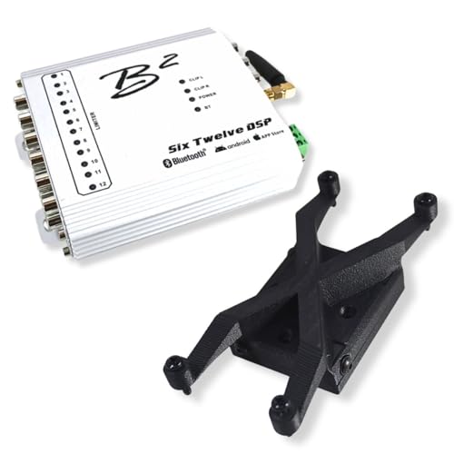 Image of B2 Audio SixTwelve White 12Ch Bluetooth DSP 4V 96kHz w Floating Mount Bracket