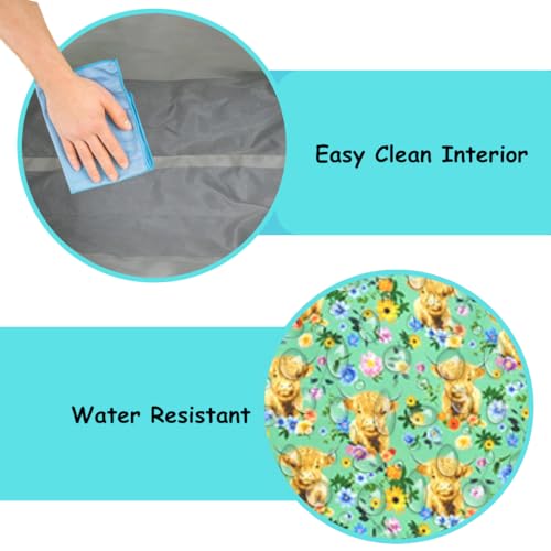 Image of NGIL Medium Top Zipper Closure Canvas Tote Bag with Attached Matching Coin Purse For Moms and Nurses