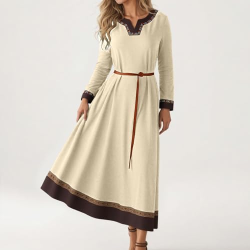 Robe médiévale pour cosplay confortable qui ne traîne pas au sol - 3