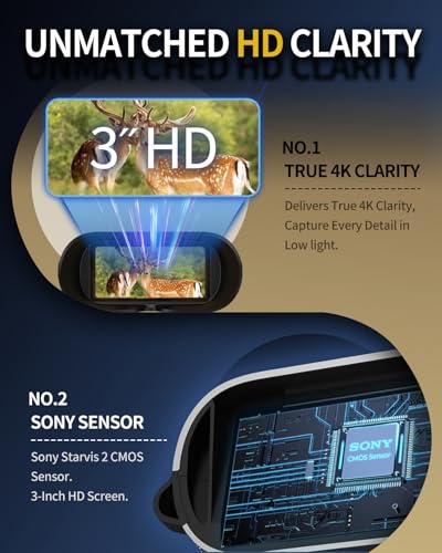 Binoculares Visión Nocturna 4K con Control App miniatura 3