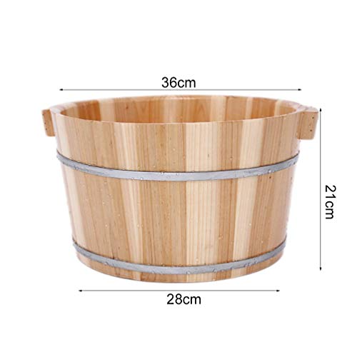Baño de pies y spa de madera para pedicura en casa miniatura 7