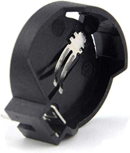GTIWUNG CR2032 CR2025 Coin Cell Button Battery Holder Case For 3V Button Battery, Black, Pack Of - View #9