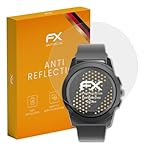 atFoliX Bildschirmfolie kompatibel mit MyKronoz ZeTime Schutzfolie, entspiegelnde & stoßdämpfende FX Folie (3X)