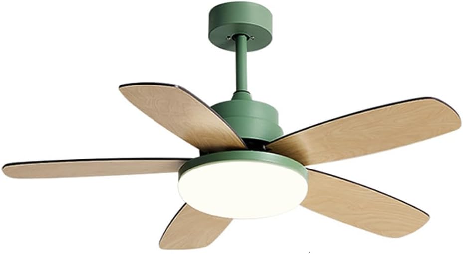 Modern Ceiling Fans Flush Mount Ceiling Fan With Light Low Profile Ceiling Fan 5 ABS Blades 6 Speed LED Dimmable Ceiling Fans With Pendant Lights For Outdoor Indoor Farmhouse Patios Mute Fans Lamp