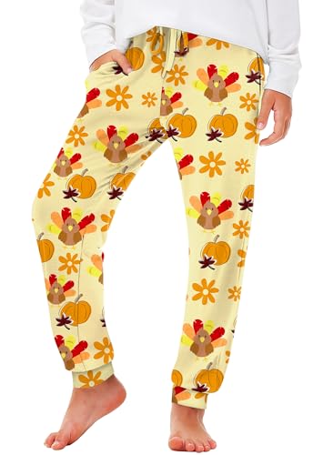 Image of Deerose 4th of July Pants American Flag Drawstring Sweatpants with Pockets 5-14 Years