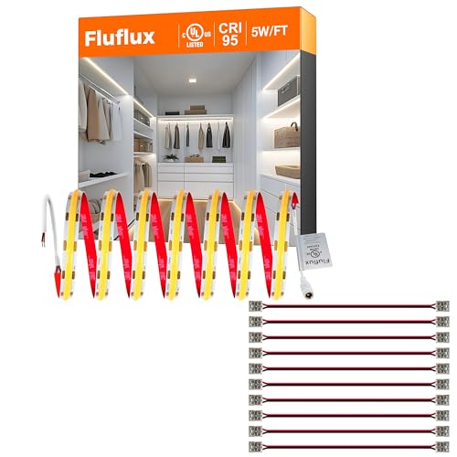 Kit de cinta LED 4000K 32.8 pies con conectores miniatura 1