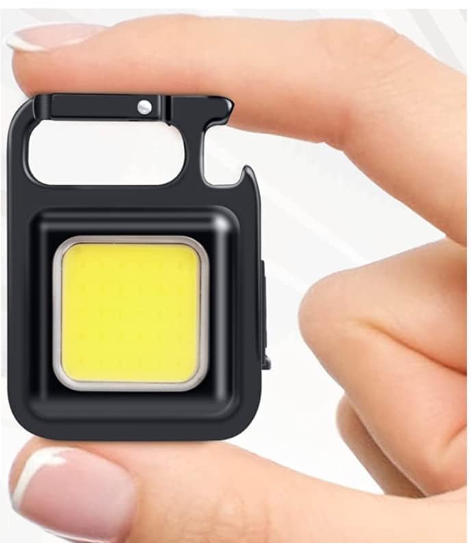 Love Bear Keychain Led Light 4 Hours Battery Life with Bottle Opener, Magnetic Base and Folding Bracket Mini Cob 800 Lumens Rechargeable Emergency Light (Square with 4 Modes), 800 Lumen (B0CWGQ3BXY) Amazon Price History, Amazon Price Tracker