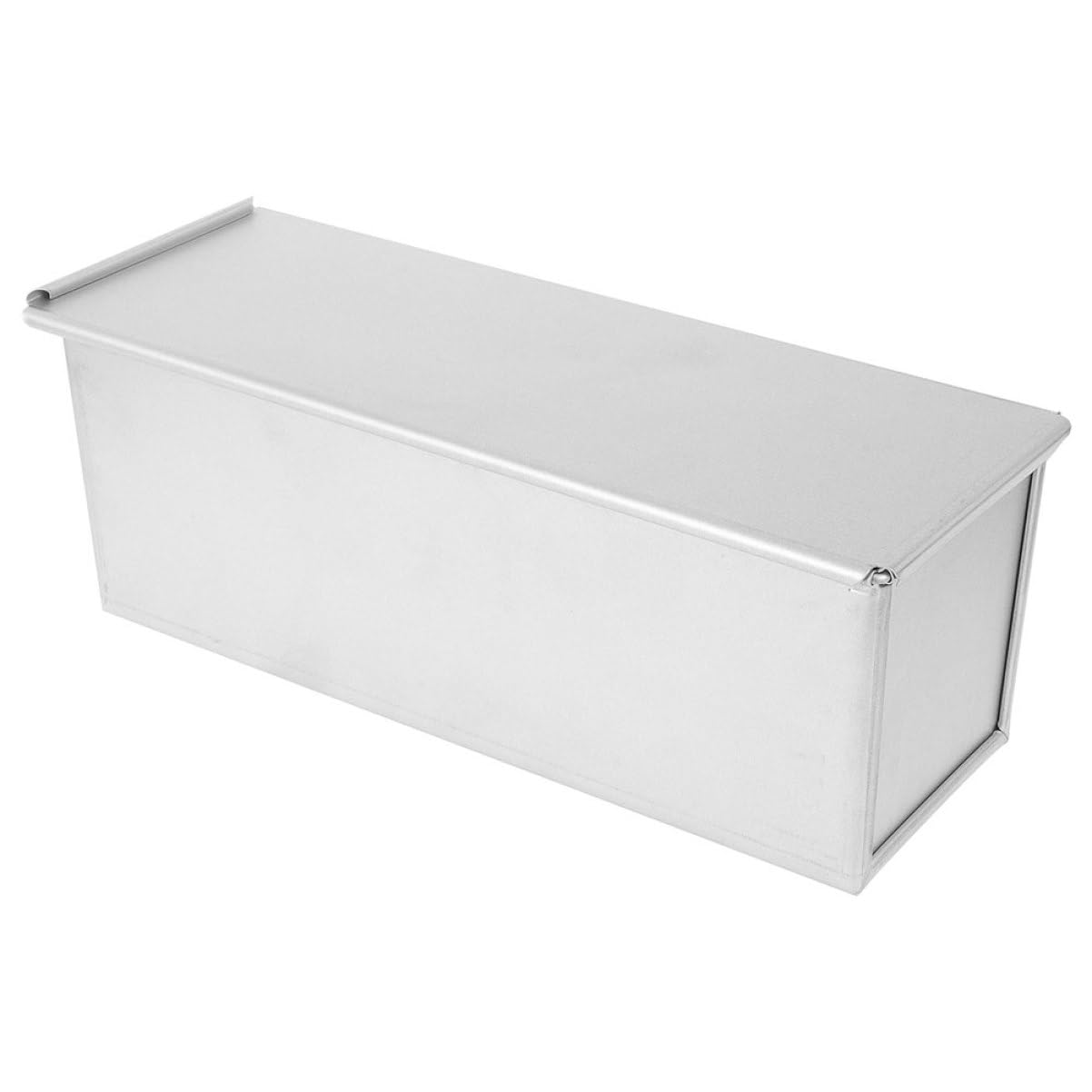 Ciieeo 3 Piezas molde para pan tostado molde para pan antiadherente moldes para hornear pan con cubierta Molde de torta bandeja para hornear bandeja de pan control deslizante