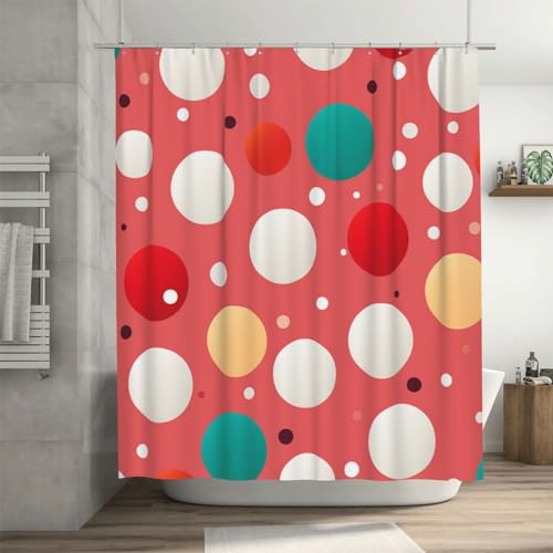 Rideau de douche moderne minimaliste lavable de 183x183 cm