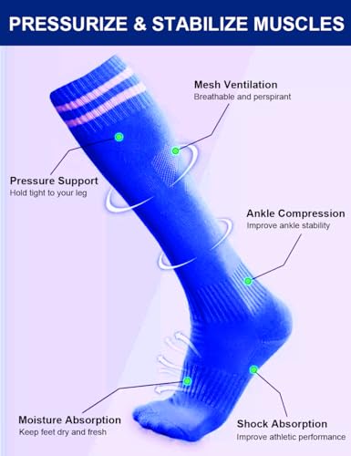 Soccer Socks Boys Girls, Youth Soccer Socks Boys Soccer Socks Girls Soccer Socks, Soccer Accessories for Boys Girls 5