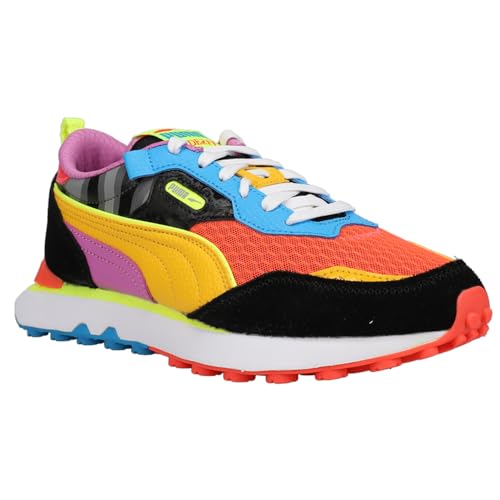 PUMA Kids Boys Rider Fv Lava Lace Up Sneakers Shoes Casual - Black2