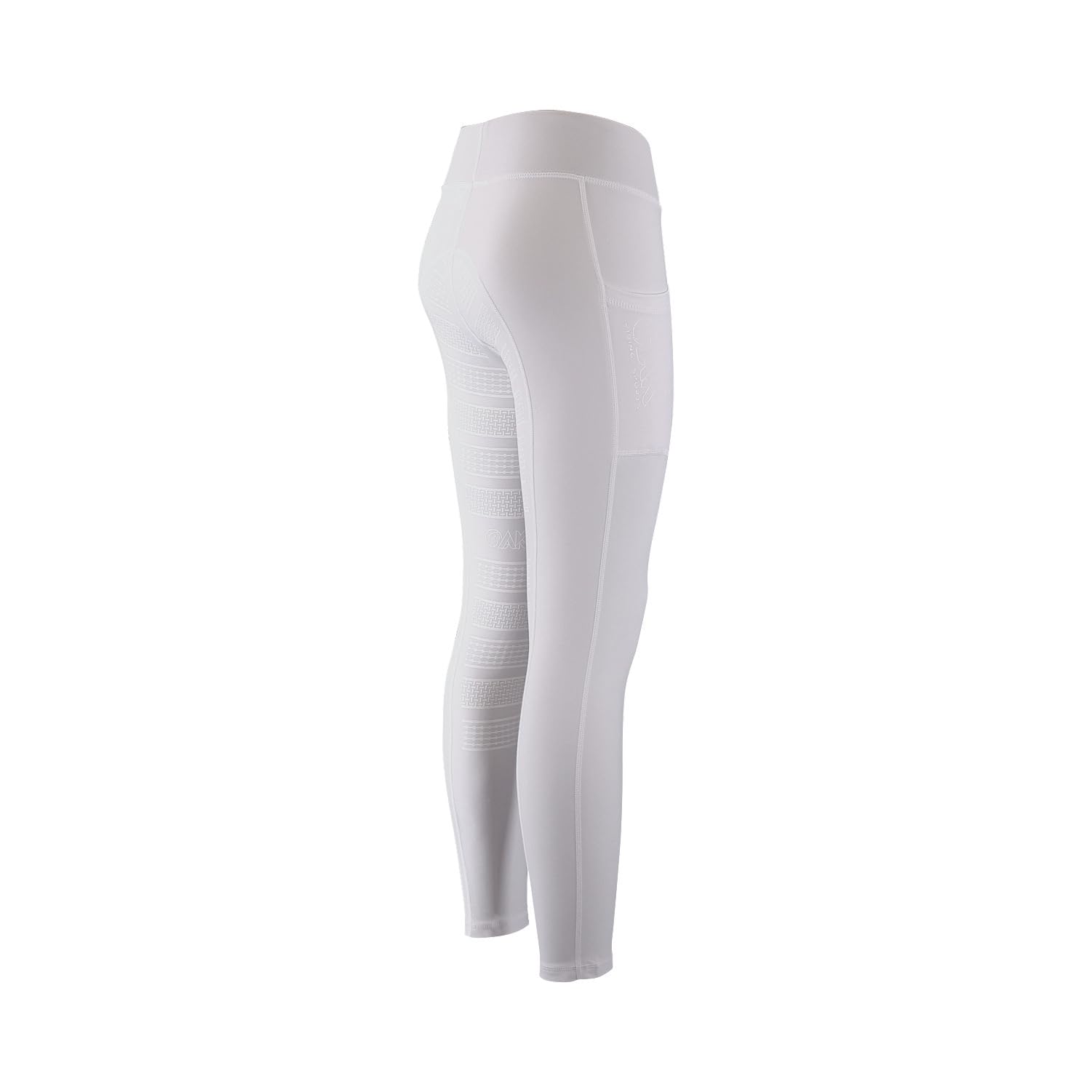 AK Wintex Reithose zum Überziehen, hohe Taille, Winter-Leggings, Vollbesatz, Silikongriff