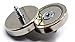 DIY Magnets - Strong Round Base Neodymium - Pot Magnets - Bulk Pack of 4-70+ LB Strength - Countersunk Hole with Mounting Screws
