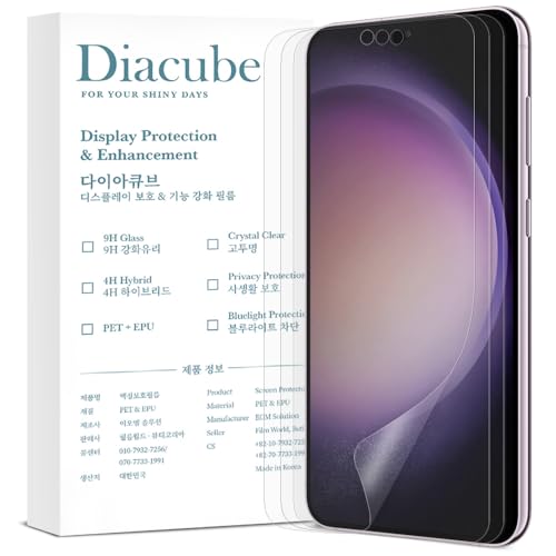 Film protecteur d'écran Samsung S23 Plus mat anti-empreinte et tactile fluide