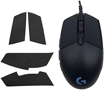 Accro Xtrem Mouse Anti-Slip Grip Tape, Grips Stickers for Logitech G203/305 Gaming Mouse, Elastics Refined Side Grips Sweat Resistant Pads/Anti Sweat Paste, Cut to Fit