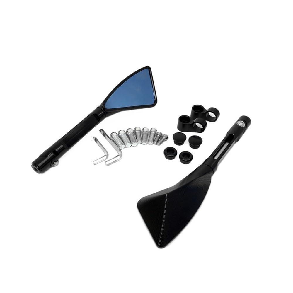 Rétroviseur de moto universel miroir convexe pour Kawasaki Z800 Z900 Yamaha MT07 MT09