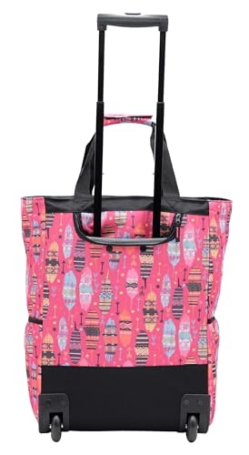Multi-Purpose Rolling Tote-Feather3