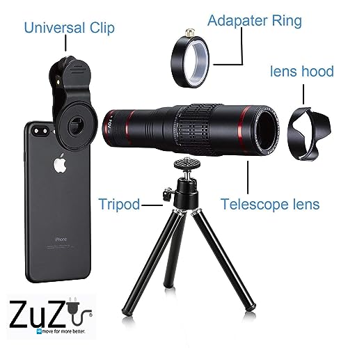 Image of Zuzu 20X Metal Ultra HD Zoom Telescope Camera Lens for All Smartphones