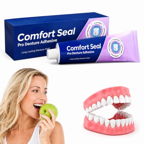 Comfort Seal Pro Denture Adhesive Thermoplastic Denture Adhesive Strong and Durable Denture-Adhesive Long Lasting