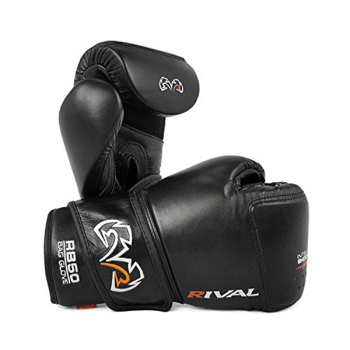 Rival RB50 Intelli-Shock - Guantes compactos para entrenamiento de boxeo (talla S)
