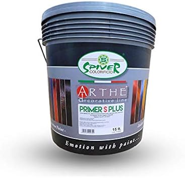 Spiver Primer S - Primer for Smooth Venetian Plaster Finishes - 15 Liters 4 Gal