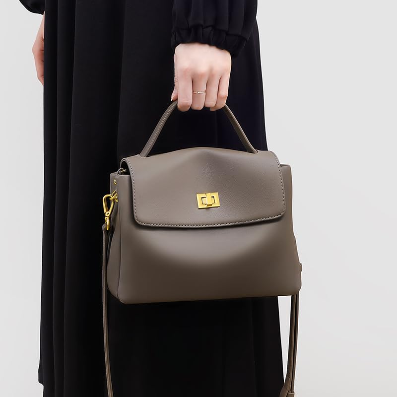 Women's Leather Handbag Messenger Bag Commuting Shoulder Crossbody Bag Totes Hobo Large Capacity Locker Casual Versatile2