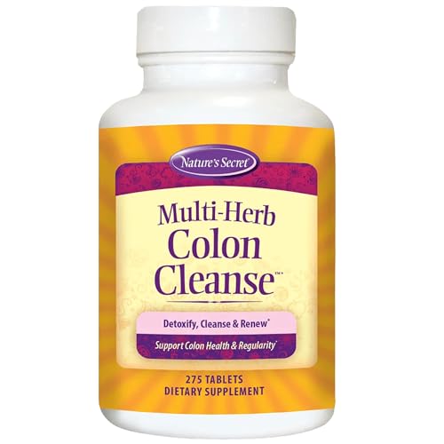Nature's Secret Multi-Herb Colon Cleanse, 275 Tab