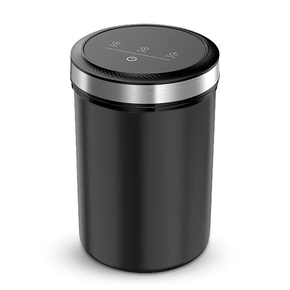 Barattoli per caffè sottovuoto con coperchio ermetico, 33 KPa, sottovuoto automatico e arresto, contenitore touch screen, 1,6 L/54 Oz