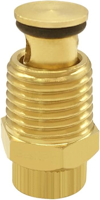 2PCS Brass 1/4'' NPT Male Air Compressor Drain Valve Tank Drain Cock Valve