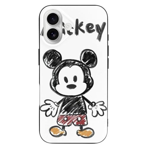 �f�B�Y�j�[ �~�b�L�[�}�E�X IPhone16 �Ή� �P�[�X �ϏՌ� �y���^ ���ϖh�~/Qi�������C�����X�[�d�Ή� �X�}�z�P�[�X ����~�� �w��h�~