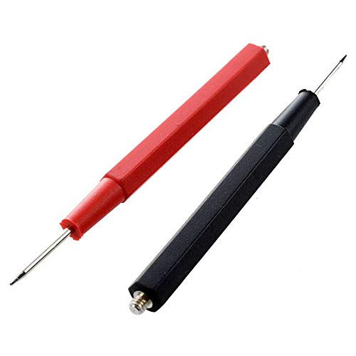 Cavo Di Misurazione, 2 Paia, 1000 V/20 A, Cavo Multimetro, 107 Cm, Nero E Rosso - Foto 2