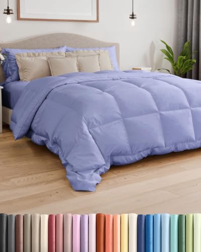 Image of Comforter Full Size - Down Alternative Duvet Insert - Lavender, 80 inch x 86 inch