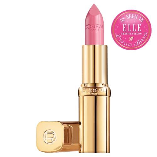 L'Oréal Paris Pflegender Lippenstift mit Satin Finish, Argan-Öl und Vitamin E, Color Riche Satin, Nr. 303 Rose Tendre, 1 x 4,3 g – Ansicht 2