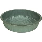 S&K Products 17007 Galvanized Utility Pan (13QT GP)