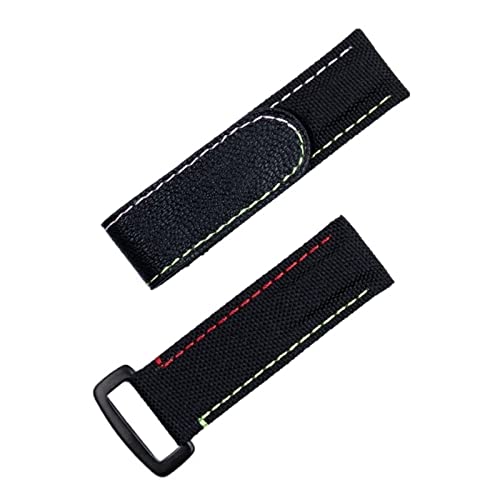 Bracelet montre 20 mm étanche en nylon et cuir pour sublimer votre Yacht-Master