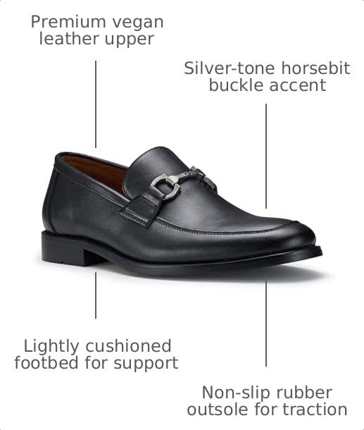 Image of Ferro Aldo Men's Premium Moc Toe Loafers | Casual & Dress Styles with Tassels & Horsebit Buckles