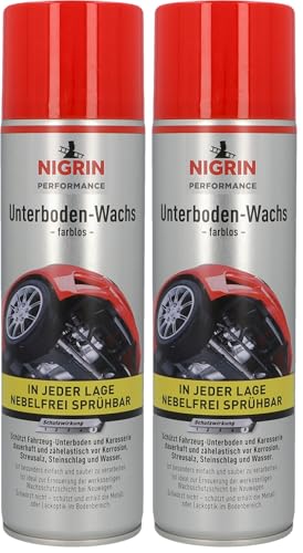 NIGRIN Performance Unterboden Wachs, Schutz von Fahrzeug-Unterböden und Karosserien, erhält Metall- oder Lackoptik im Bodenbereich… – Ansicht 1