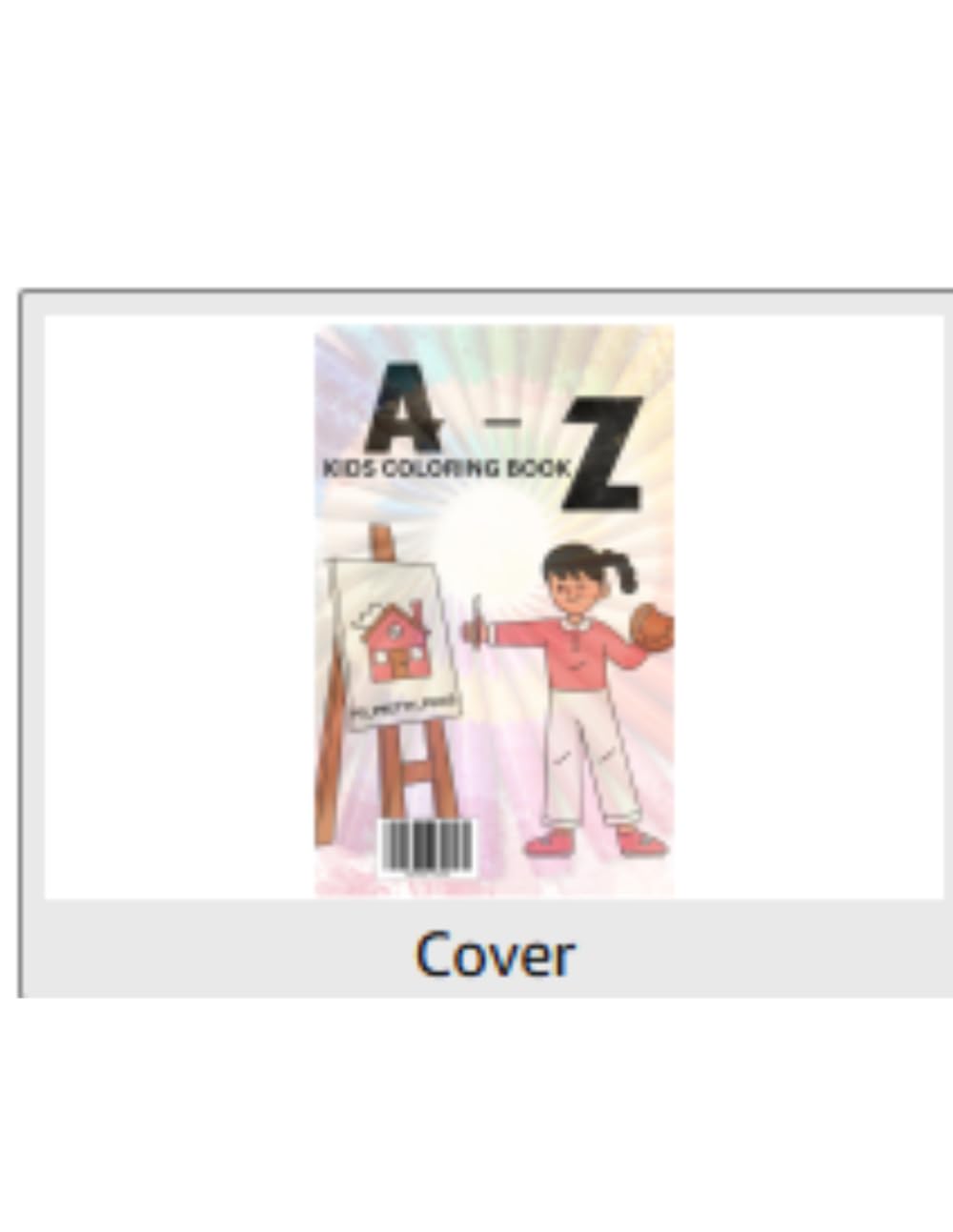 Alphabet A To Z Coloring Book