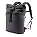 Produktbild Black Hawk - Rucksack Herren Damen, Wasserabweisend Rucksack, Roll Top Rucksäcke Daypacks, Schulrucksack Tagesrucksack Trekkingrucksacke für Freizeit Job Outdoor, 20-25L-Schwarz