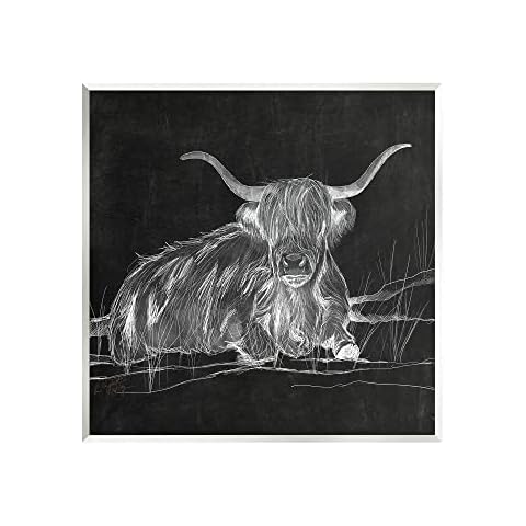 Stupell Industries Highland Cattle Wall Art Cover