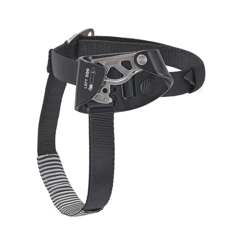 SOB Foot Ascender,Outdoor Mountaineering Tree Arborist Climbing Rappelling Equip for 8-13mm Rope Left