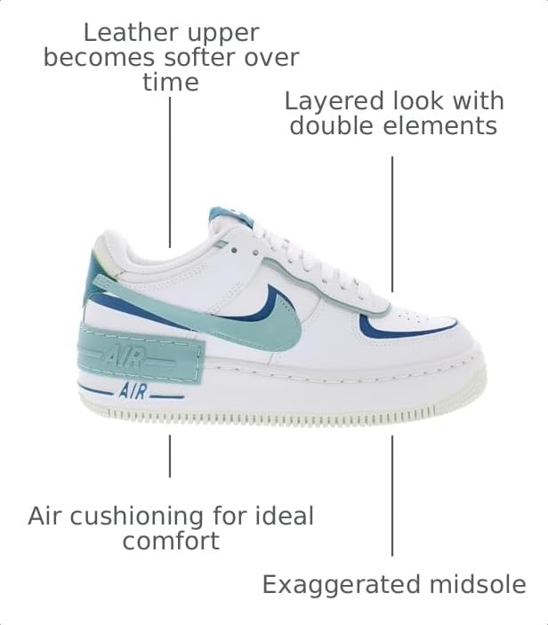 Image of Nike Women's Af1 Shadow Hiking Shoes