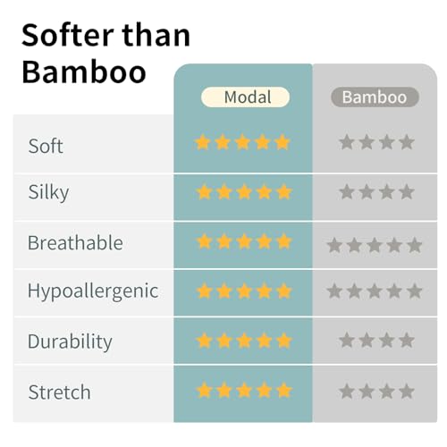 Image of BubblePanda Modal Sleep Sack 0-6 Months 1.0 Tog Super Soft Baby Sleep Sack 3-6 Months for Infant 2-Way Zipper Newborn Wearable Blanket 0-3 Months